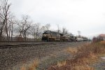 Central of Georgia Heritage Unit trailing second in the consist